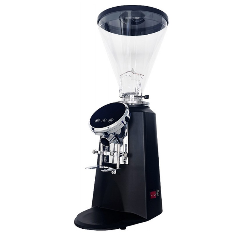 Commercial Coffee Grinder 900-1 64mm Flat Burr 800W Highlight Display Adjustable Fork