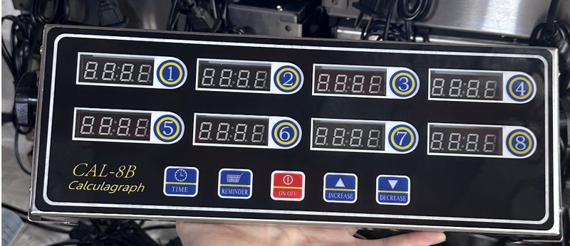 CAL-12B Commercial 12-Channel Kitchen Timer
