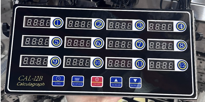 CAL-16B Commercial 16-Channel Kitchen Timer