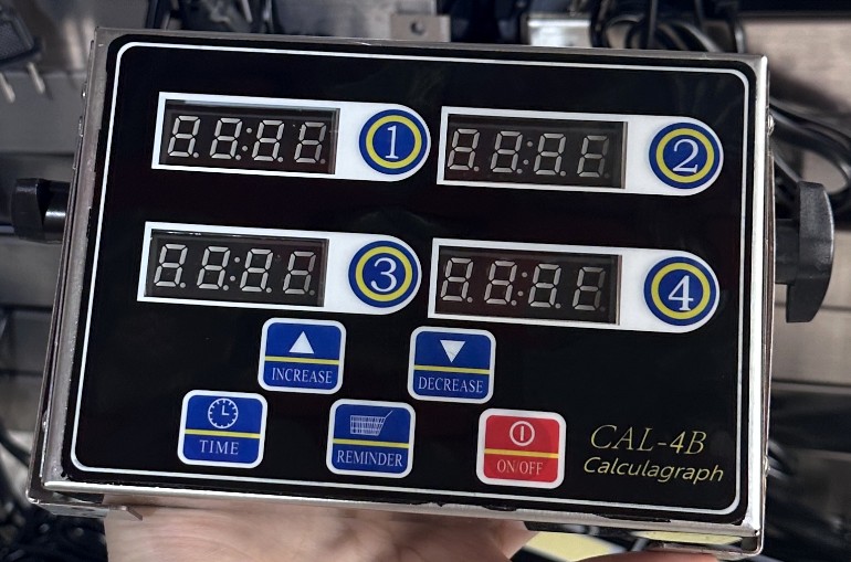 CAL-6B Commercial 6-Channel Kitchen Timer