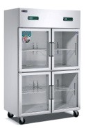4 Glass Door Refrigerator Commercial Refrigerator - 1000L