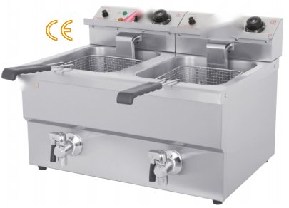 Commercial Electric Countertop Fryer MC-12L-2