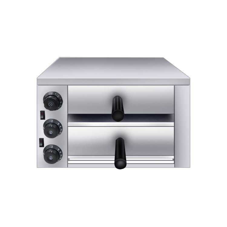 Commercial Single Deck Pizza Oven with Timer MC-1D