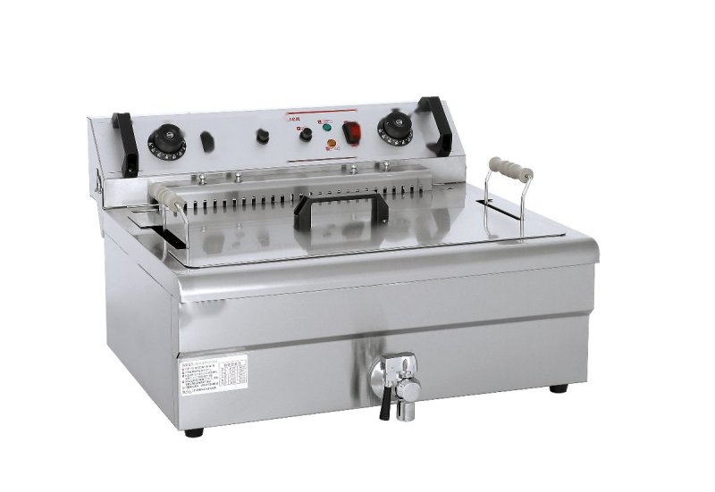 Commercial Electric Countertop Fryer MC-201V