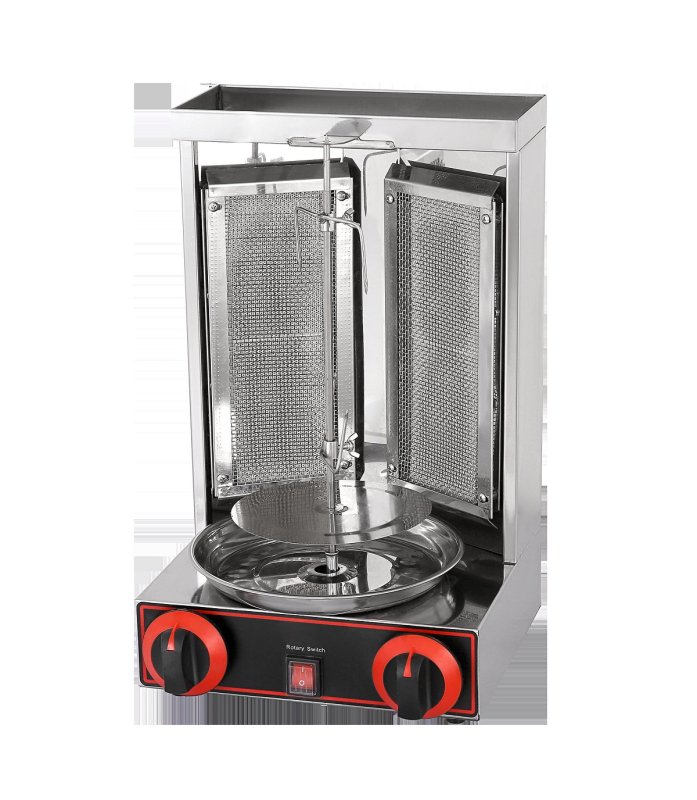 Commercial Gas Compact Shawarma Grill MC-25
