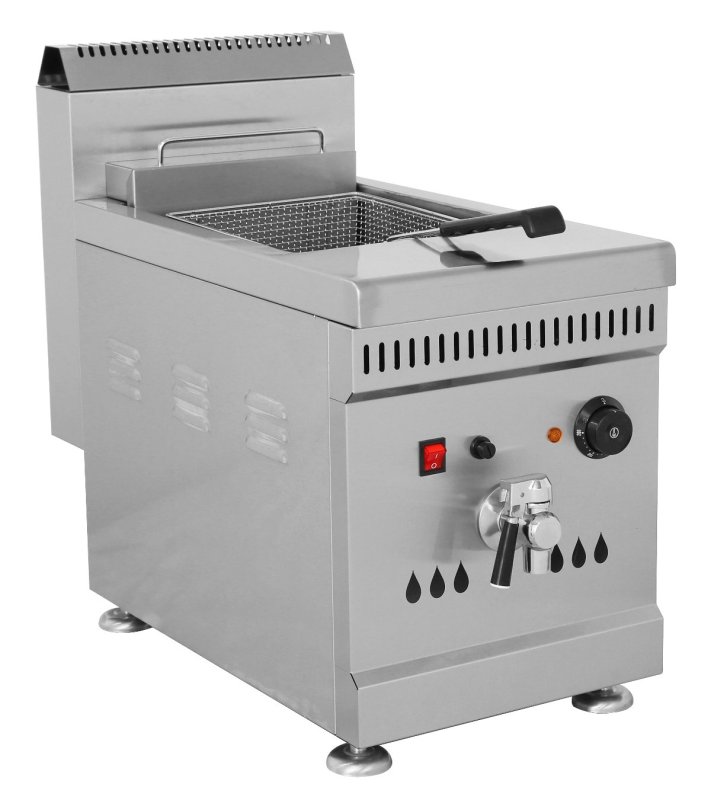 Commercial Gas Countertop Single Tank Fryer MC-71A