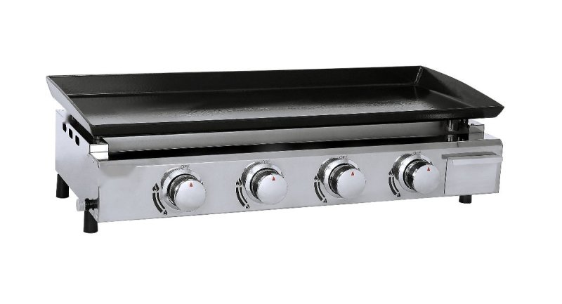 Commercial Gas Four Burner Griddle MC-805