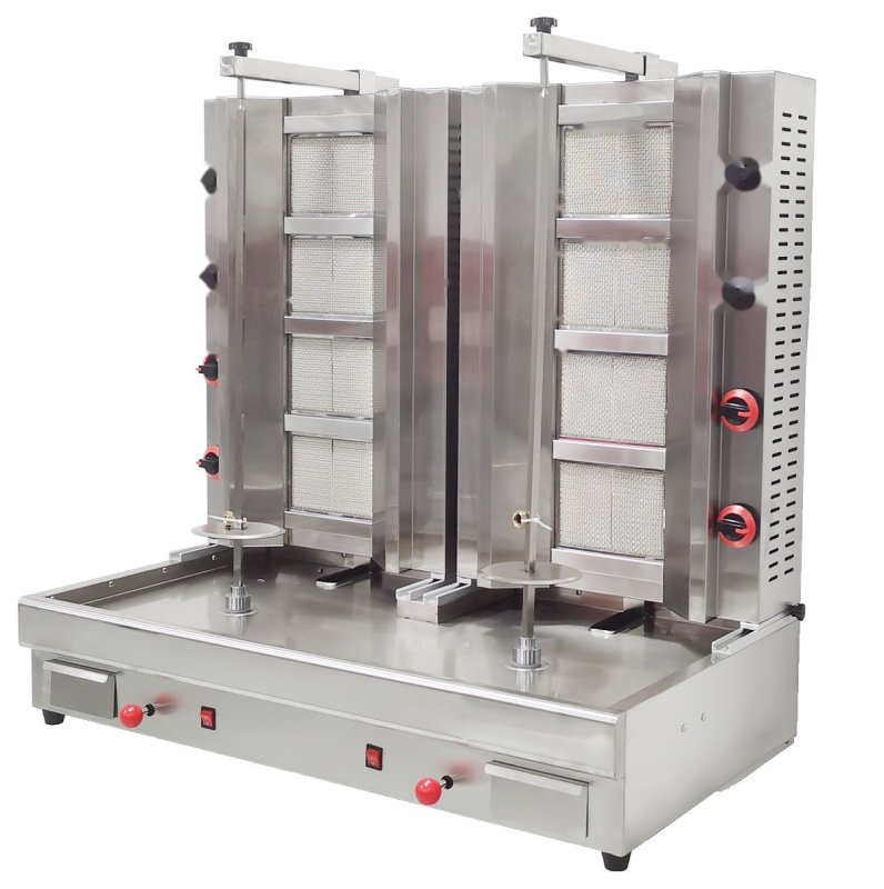 Commercial Gas Double Shawarma Grill MC-950Q-2