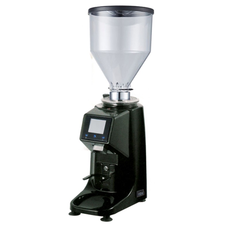 Commercial Coffee Grinder ZW-022 Touch Screen Timer Dosing 60mm Flat Burr Mill