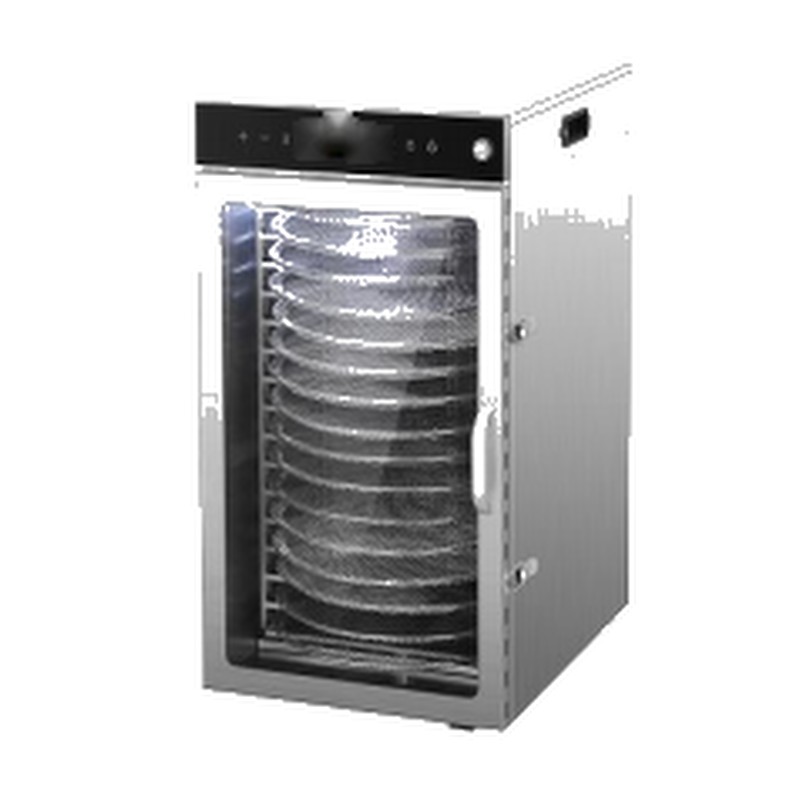 Compact 16-Tray Rotating Food Dehydrator