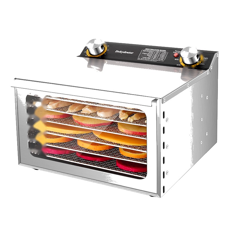 6-Tray Knob Control Food Dehydrator