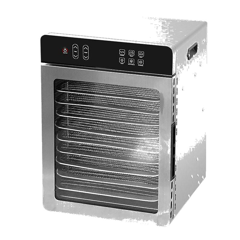 12-Tray Food Dehydrator with Recipe Book