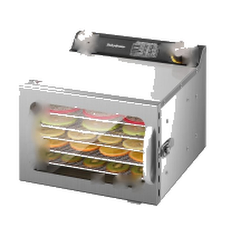 6-Tray Side-Door Knob Control Dehydrator
