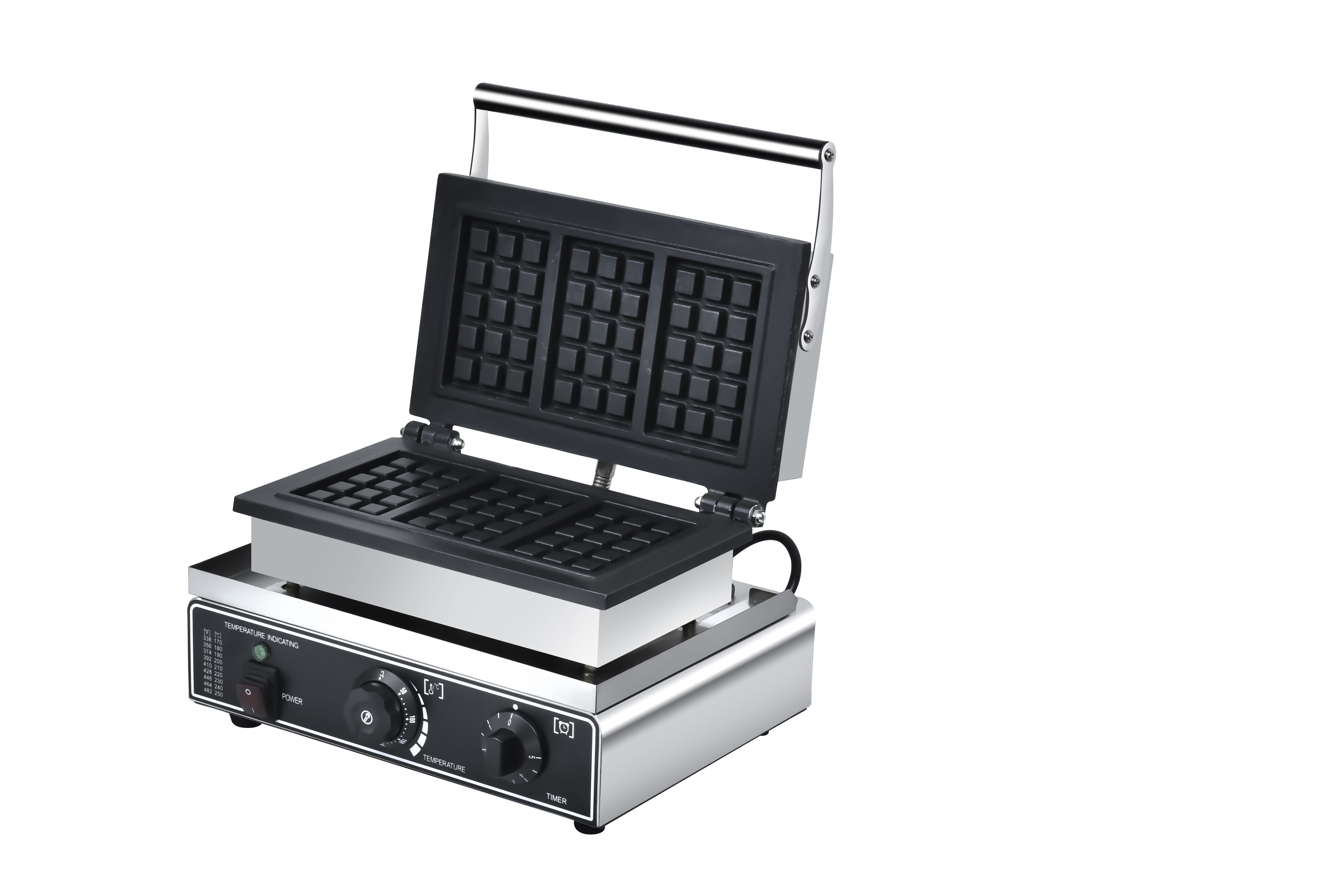 3 pcs Square Belgian Waffle Maker