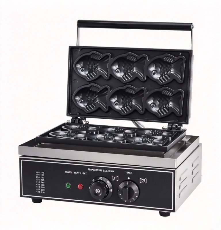 10 pcs Fish Shaped Waffle Maker