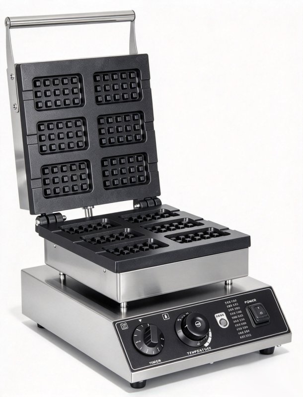 Electric 6 grids Popsicle Waffle Maker