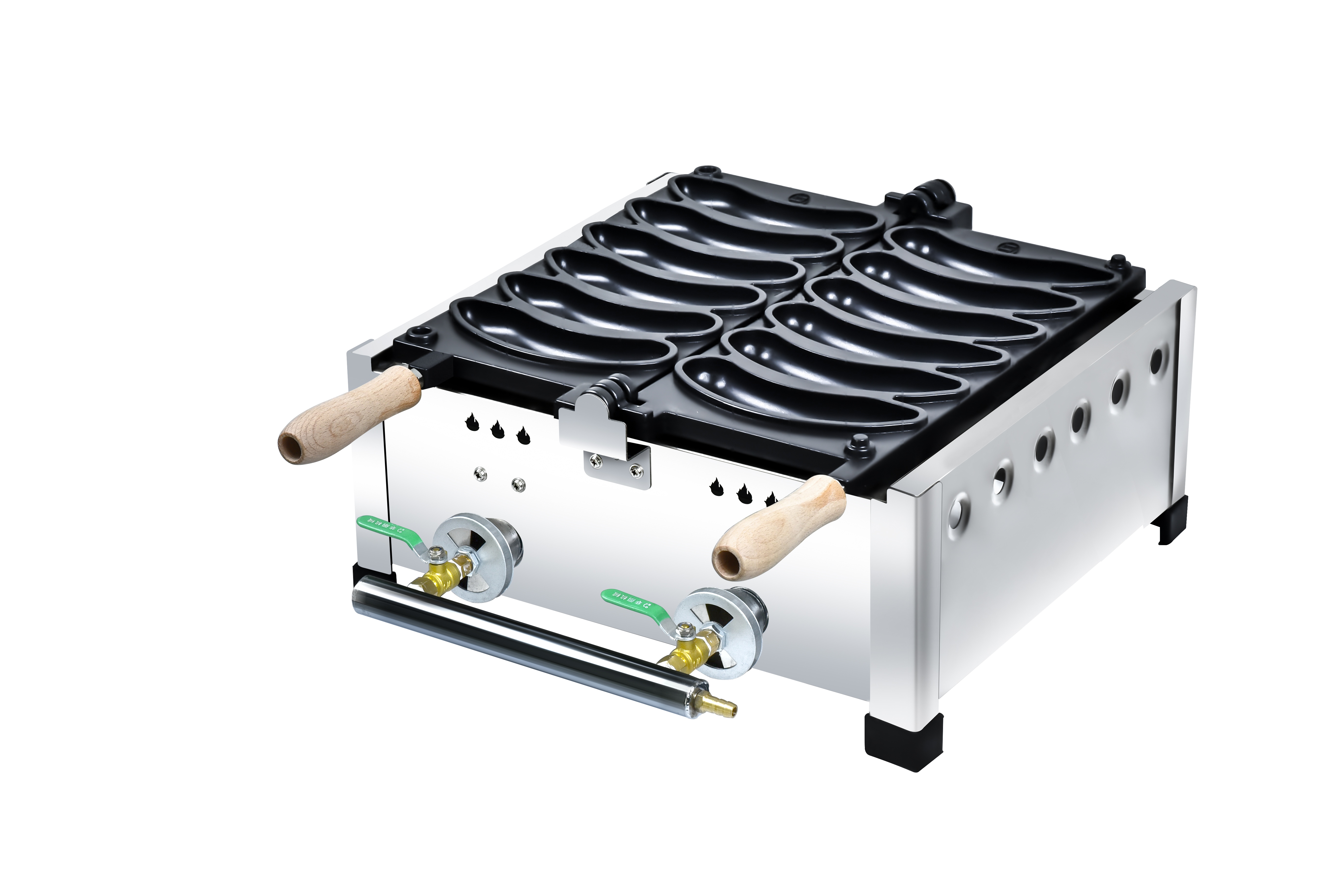 Gas Honeycomb‑Shaped Waffle Maker