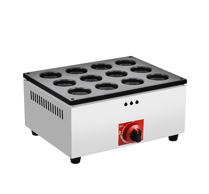 12‑Hole Gas Egg Burger Maker