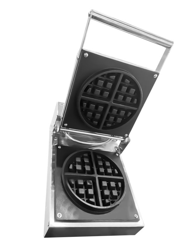 Commercial Mirror 4Slice Waffle Maker