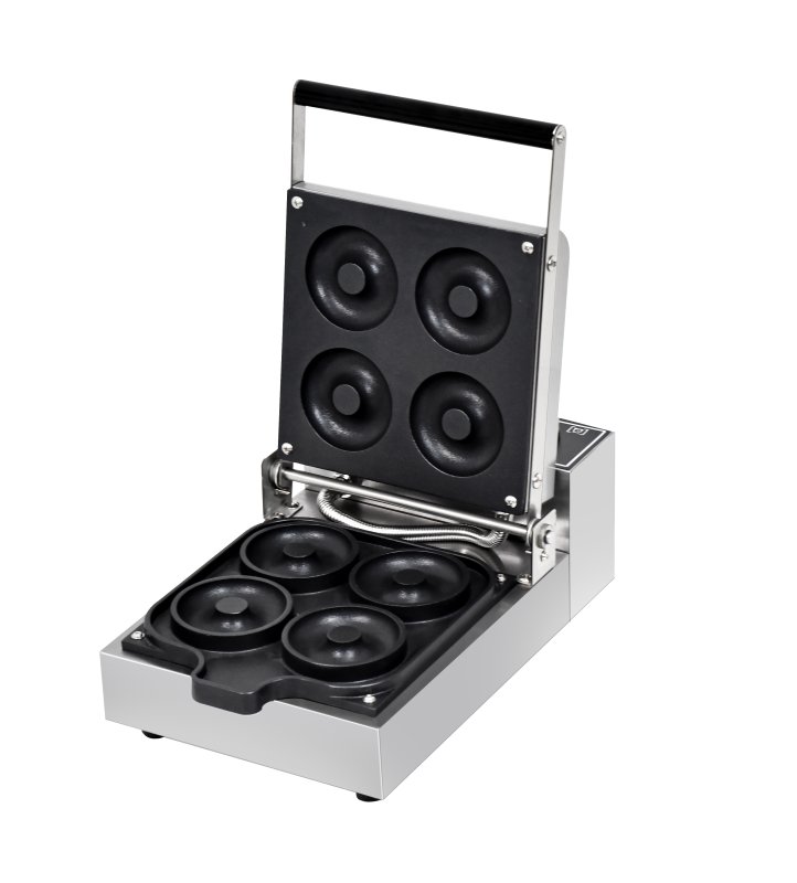 Commercial Mirror 4 Donut Waffle Maker
