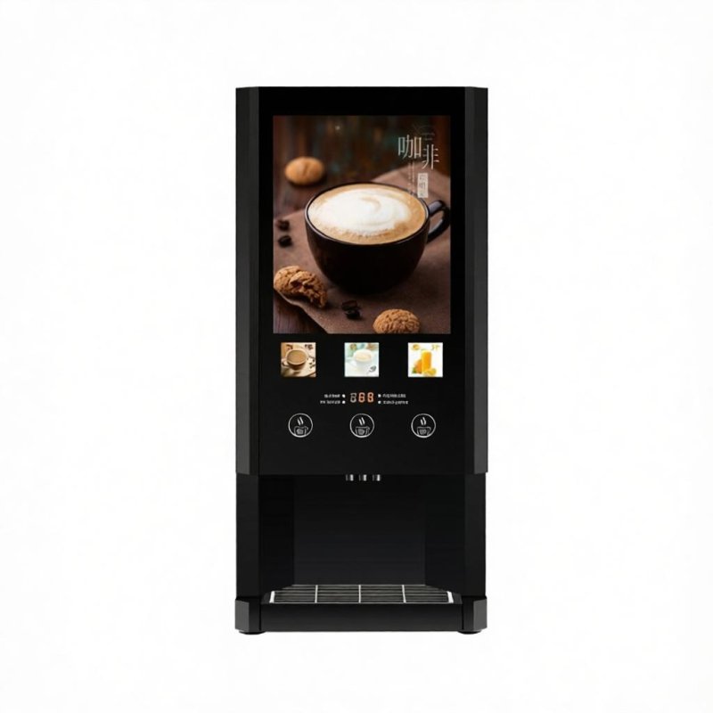 Three-Flavor Hot Drink Dispenser (Hot-Only Instant Type)