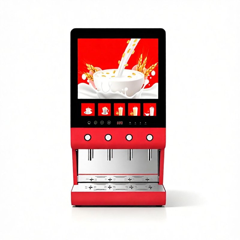 Four-Flavor Hot Drink Dispenser (Hot-Only Instant Type)