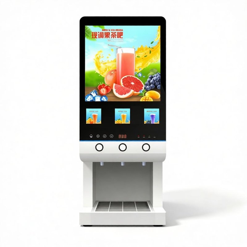 Three-Flavor Juice Dispenser (Cold-Only Concentrate Type)