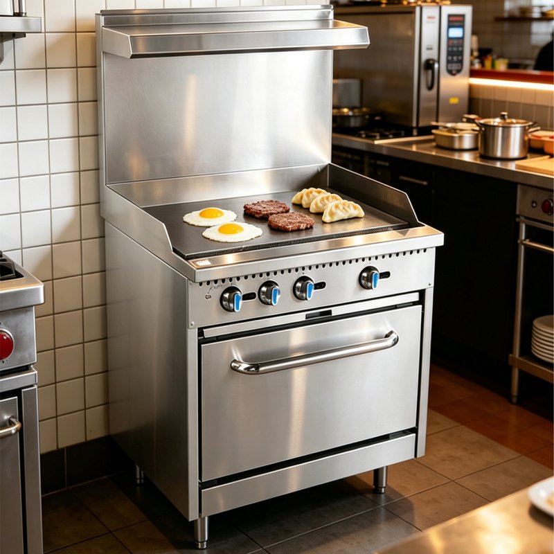 36'' Gas Griddle with Oven