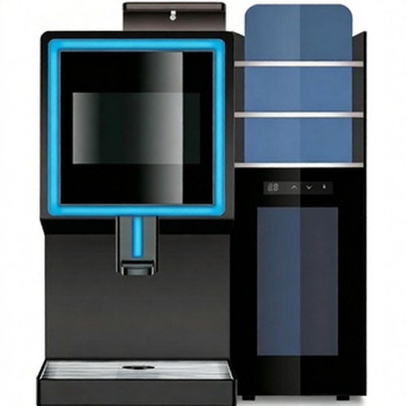 Commercial Freshly Ground Coffee Machine (Freshly Ground + Instant, Fresh Milk Version)