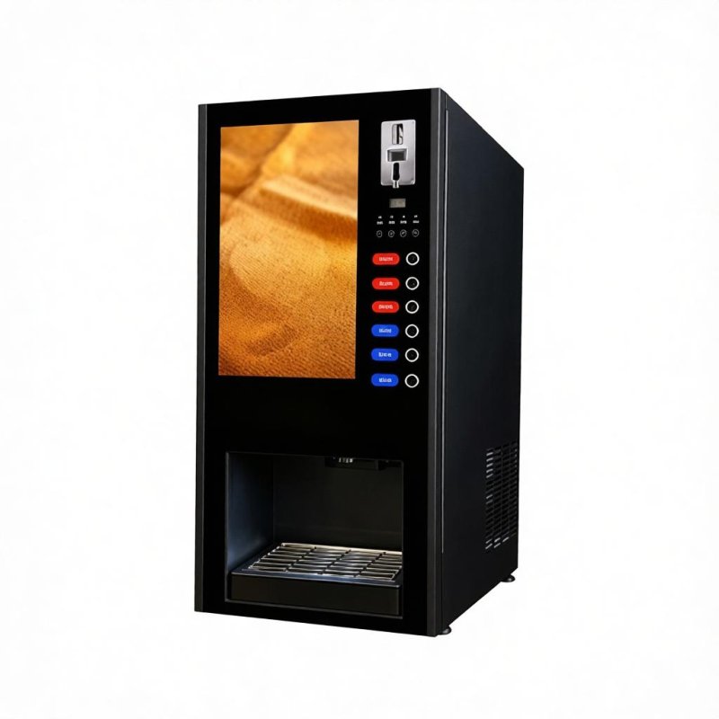 Self‑Service Coffee Vending Machine (Hot & Cold Instant Type)