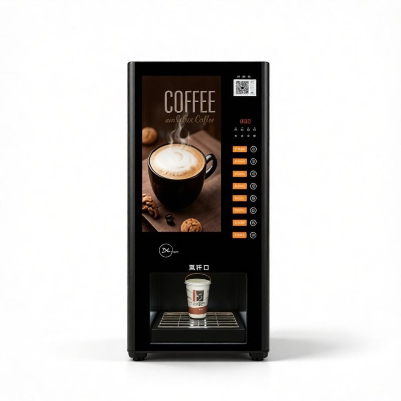 Self‑Service Coffee Vending Machine (Hot‑Only Instant Type)