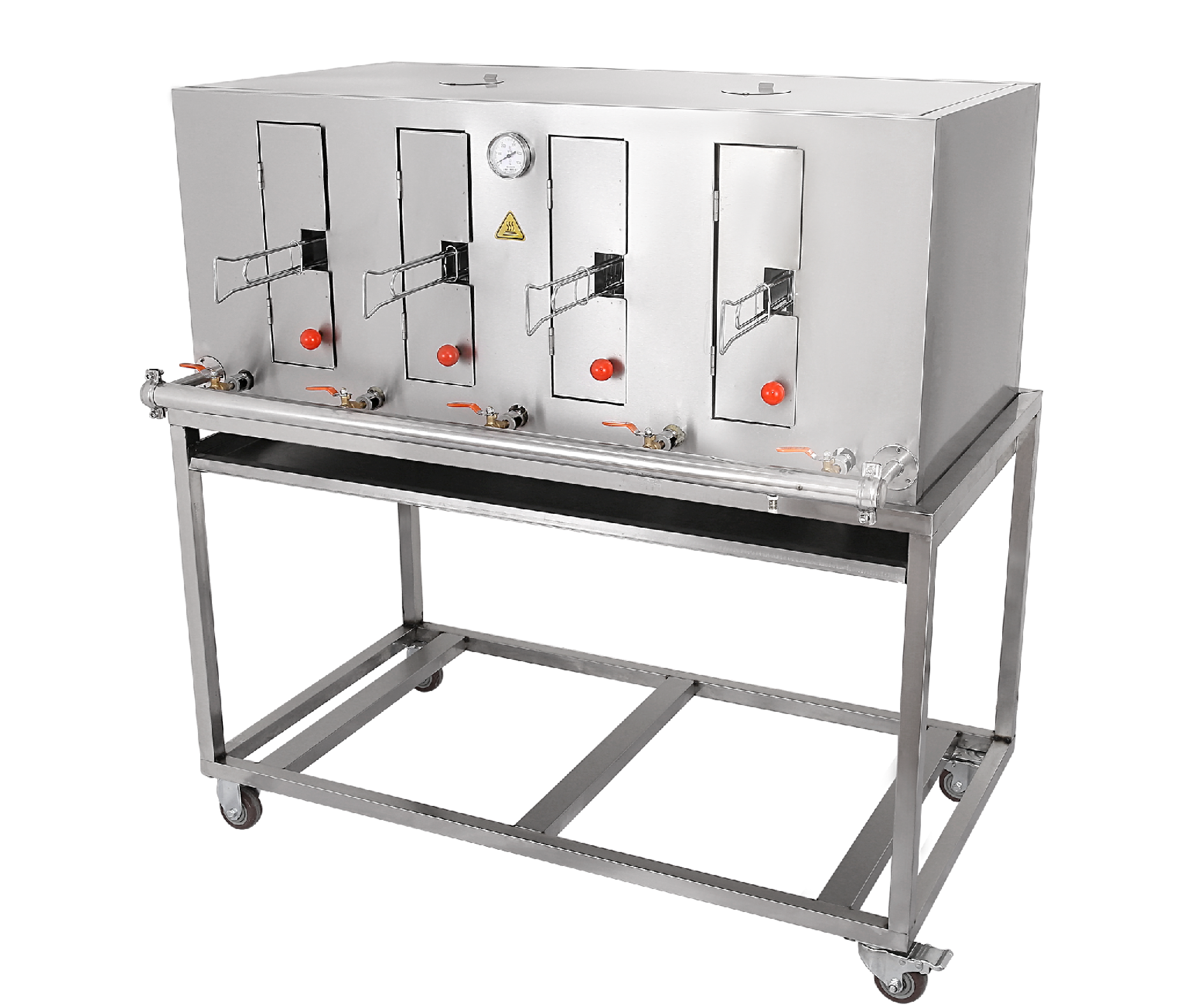 Commercial Gas 4-Rod Fish Grill MC-4Q