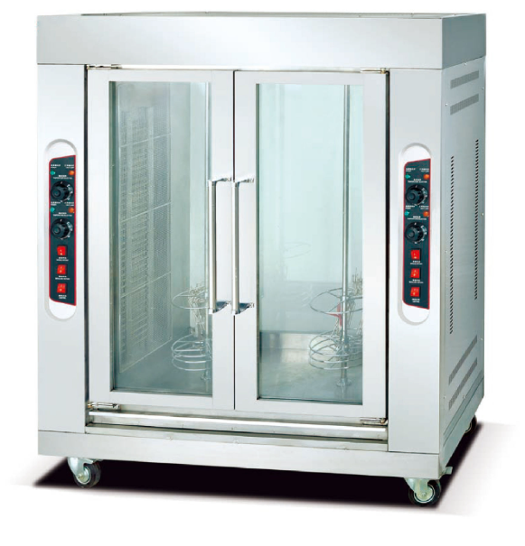 Commercial Electric Double Door Chicken Rotisserie MC-306-2