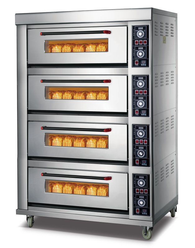 Electric 4 decks 8 trays Oven(Thermostat) GCX-4-8D