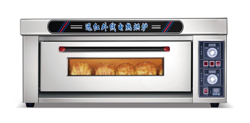 Electric 1 decks 2 trays Oven(Thermostat) GCX-1-2D
