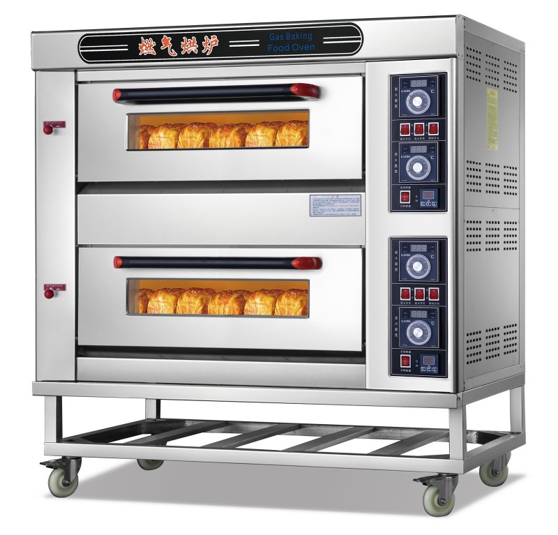 Gas 2 decks 6 trays Oven(Thermostat) GCX-2-6Q