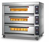Electric 3 decks 9 trays Oven(Thermostat) GCX-3-9D